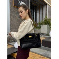 Сумка жіноча екошкіра/замша колір: Чорний