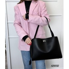 Сумка жіноча Polina натуральна шкіра колір: Чорний