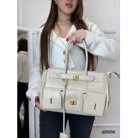 Сумка жіноча люкс натуральна шкіра Айворі