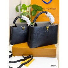 Сумка жіноча натуральна шкіра люкс колір: Чорний ( біг : 30/20,  медіум : 27/18)