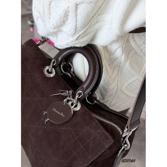 Сумка жіноча натуральна замша Преміум Люкс колір: Шоколад