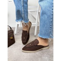 Мюли женские натуральная замша цвет: шоколад 36,37.38,39,40,41,42р