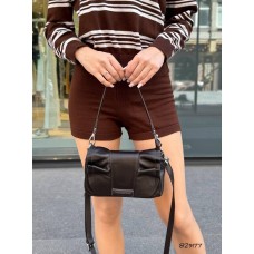Сумка жіноча натуральна шкіра люкс колір: Чорний Шоколад