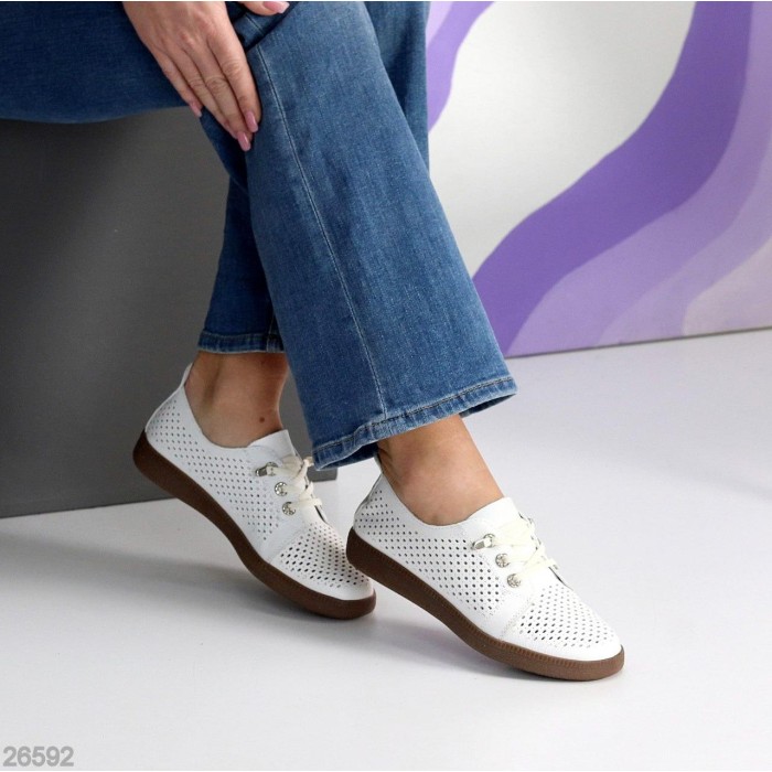 Кеди жіночі натуральна шкіра білі 36,37,38,39,40,41р