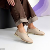 Туфли женские эко-кожа беж 36,37,38,39,40,41р