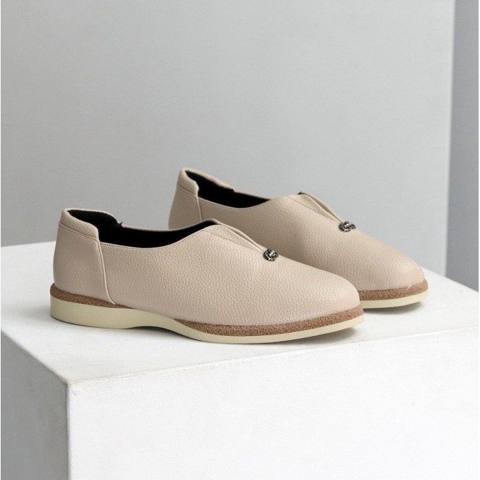 Туфлі жіночі еко-шкіра беж 36,37,38,39,40,41р