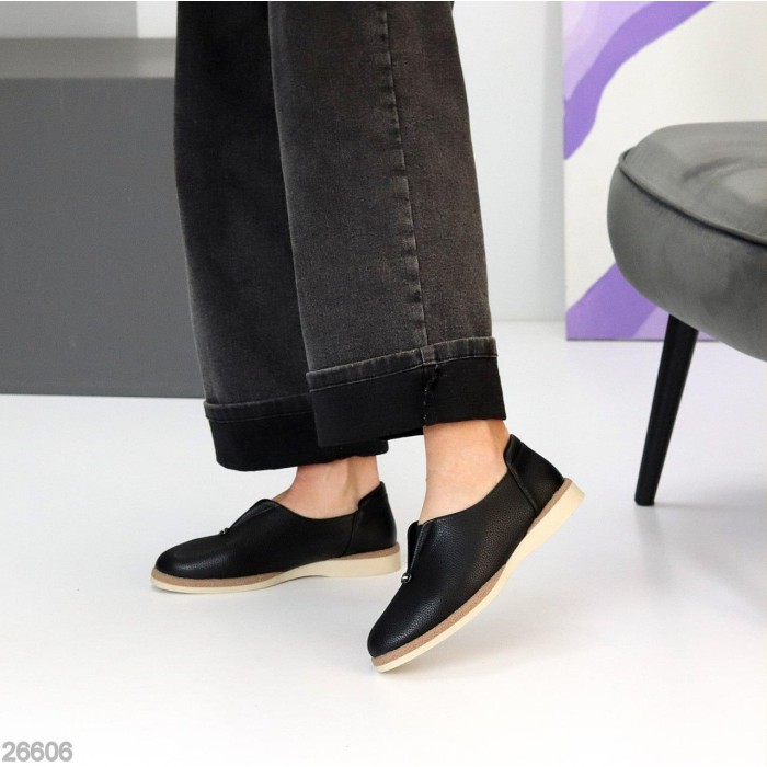 Туфлі жіночі еко-шкіра чорні 36,37,38,39,40,41р