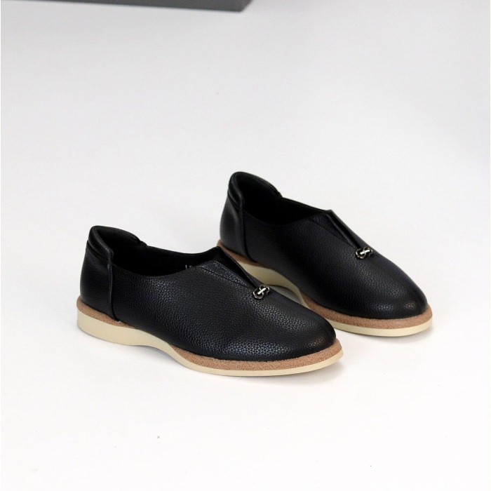 Туфлі жіночі еко-шкіра чорні 36,37,38,39,40,41р