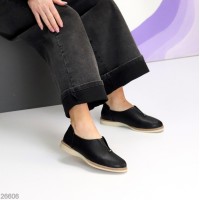 Туфли женские эко-кожа черные 36,37,38,39,40,41р