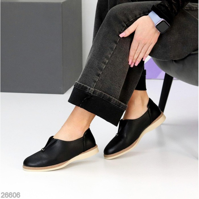 Туфлі жіночі еко-шкіра чорні 36,37,38,39,40,41р