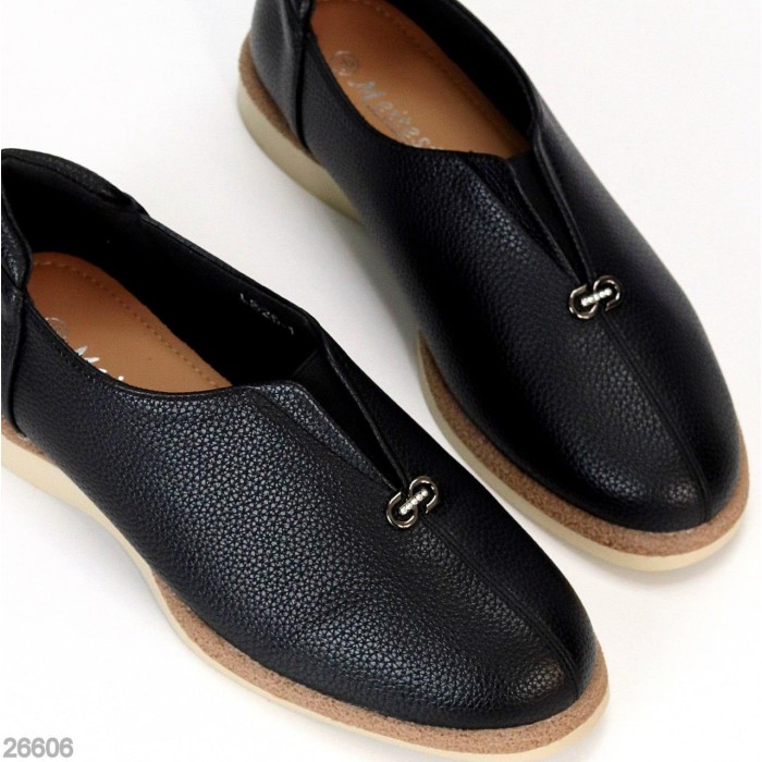 Туфлі жіночі еко-шкіра чорні 36,37,38,39,40,41р