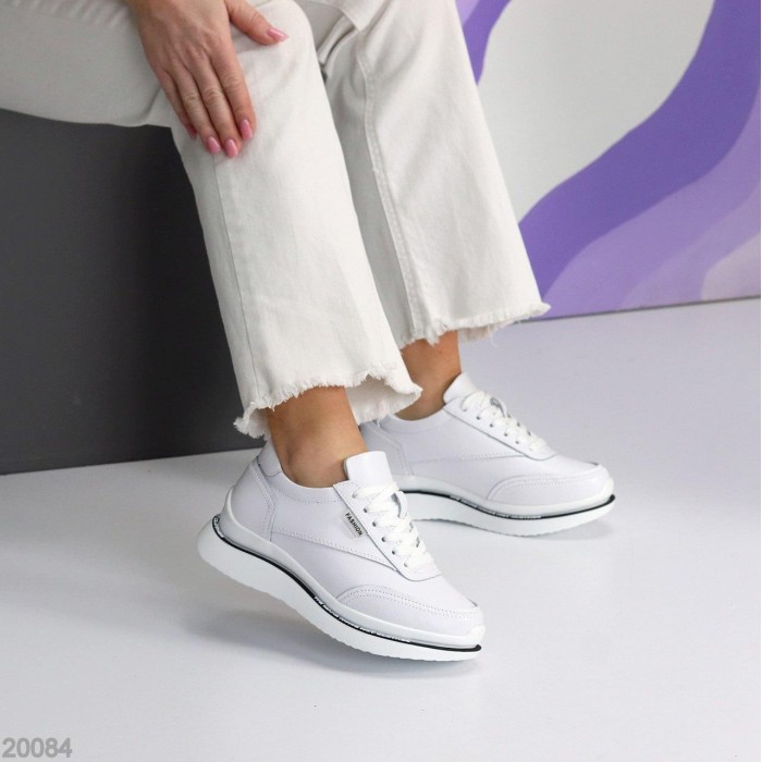 Кросівки жіночі натуральна шкіра білі 36,37,38,39,41р.