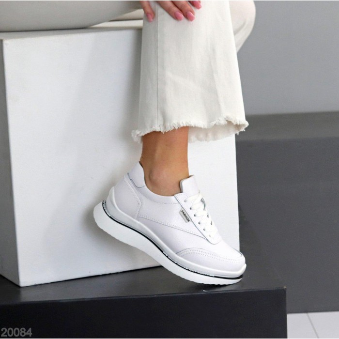 Кросівки жіночі натуральна шкіра білі 36,37,38,39,41р.