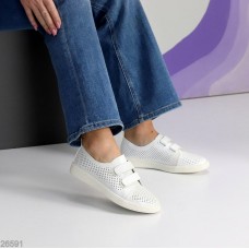 Кеди жіночі натуральна шкіра колір-молочний 36,38,39,41р