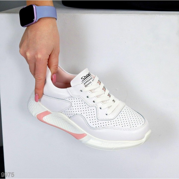 Кросівки жіночі натуральна шкіра білі на 35,36,37,38,39,40р.