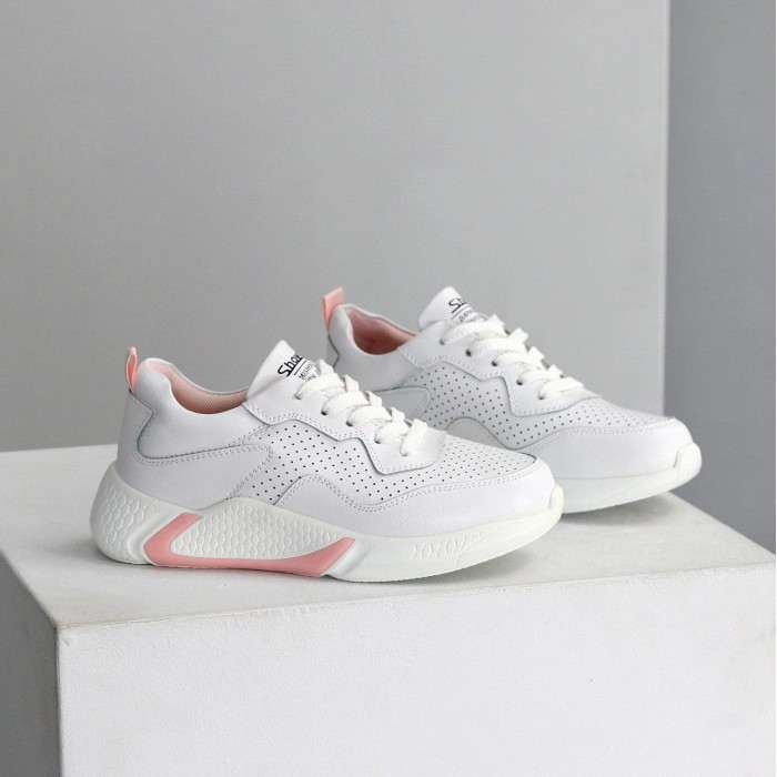 Кросівки жіночі натуральна шкіра білі на 35,36,37,38,39,40р.