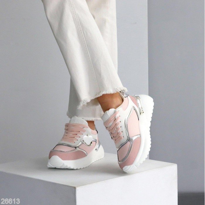 Кросівки жіночі натуральна-шкіра замша колір-рожевий на 35,35.5,36,37,39р