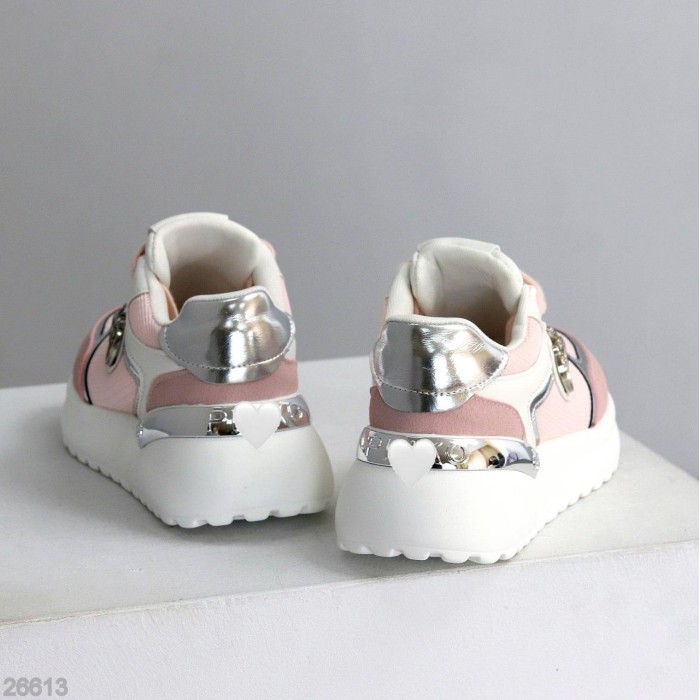 Кросівки жіночі натуральна-шкіра замша колір-рожевий на 35,35.5,36,37,39р