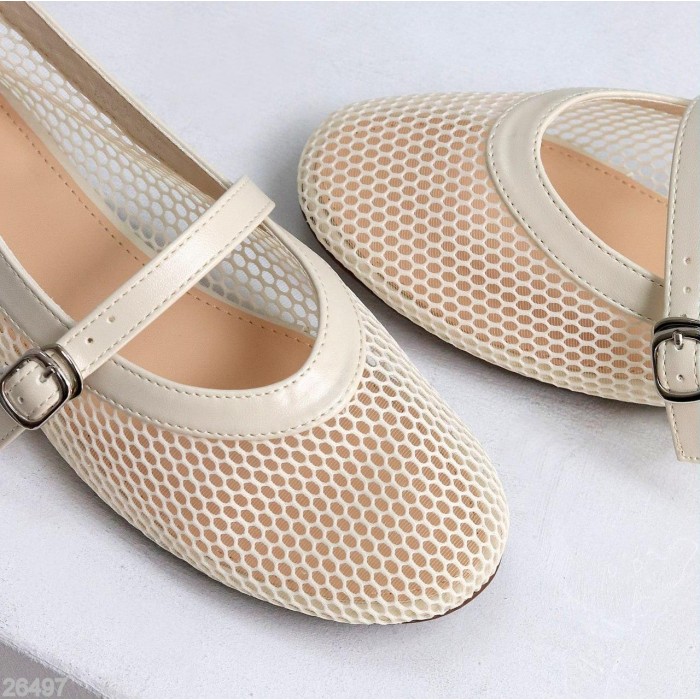 Балетки жіночі текстиль беж 36,37,38,39,40,41р