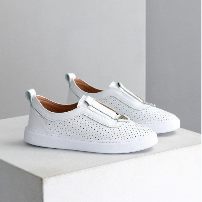 Мокасины женские натуральная кожа белые 36,37,38,39,40р.