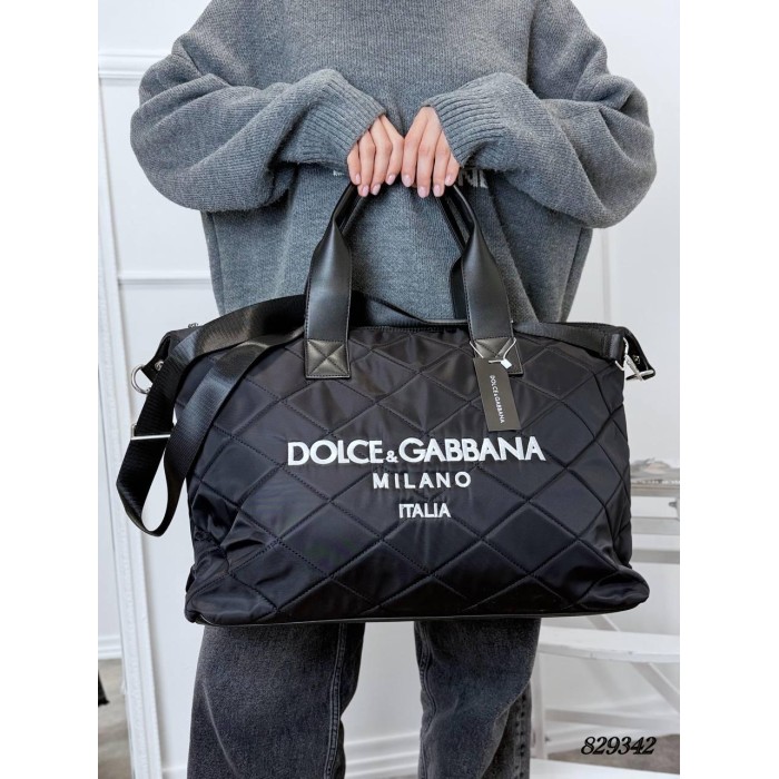 Сумка трансформер комбінована шкіра /текстиль щільний водостійкий Чорна