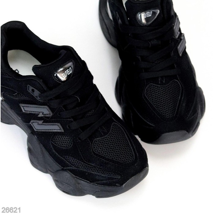 Кросівки жіночі екозамша/текстиль колір чорний на 35,36,37,39р.