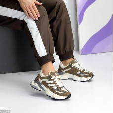 КросІвки жіночі еко-шкіра/еко-замша колір-беж на 35.5,36,37,39р.