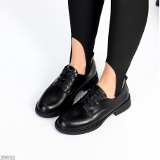 Туфлі жіночі еко-шкіра чорні 36,37,38,39р