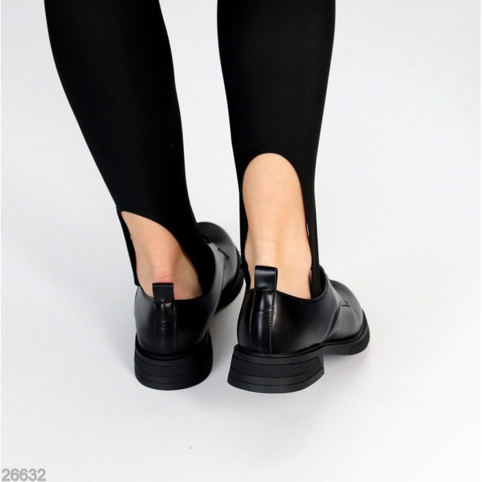 Туфлі жіночі еко-шкіра чорні 36,37,38,39р