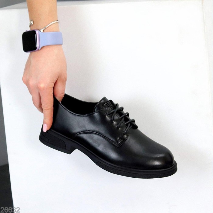 Туфлі жіночі еко-шкіра чорні 36,37,38,39р