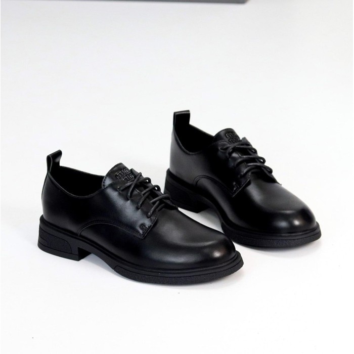 Туфлі жіночі еко-шкіра чорні 36,37,38,39р