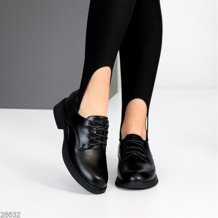 Туфлі жіночі еко-шкіра чорні 36,37,38,39р