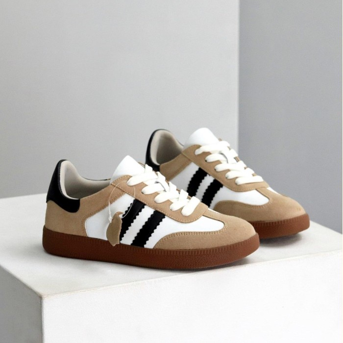 Кеди жіночі натуральна-шкіра/натуральна-замша колір-беж 36,39,41р