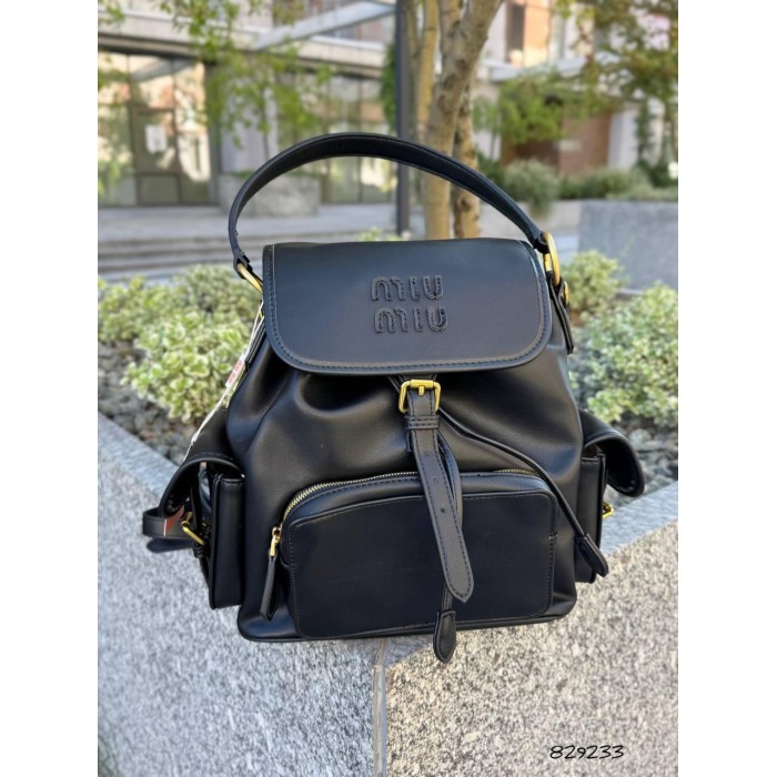 Рюкзак жіночій натуральна шкіра.колір:Чорний