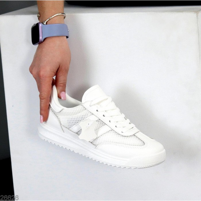 Кеди жіночі натуральна шкіра білі на 35.5,36,37,39,40,41р