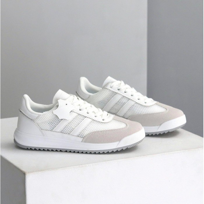 Кеди жіночі натуральна шкіра/замша колір-білий/сірий на 35.5,36,37,39,40,41р.