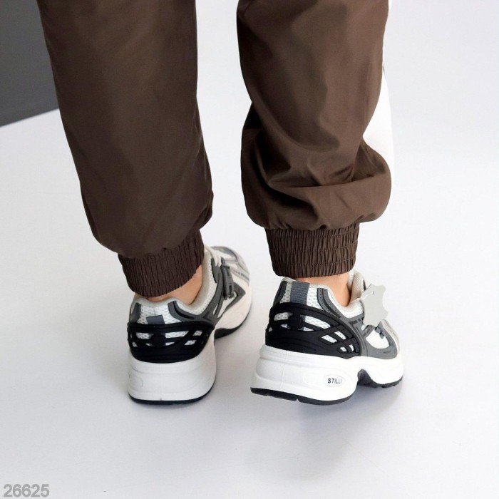 Кросівки жіночі натуральна шкіра/текстиль білі на 35.5,36,37,38,40р