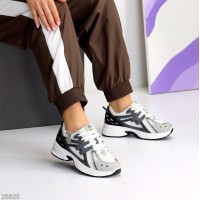 Кросівки жіночі натуральна шкіра/текстиль білі на 35.5,36,37,38,40р