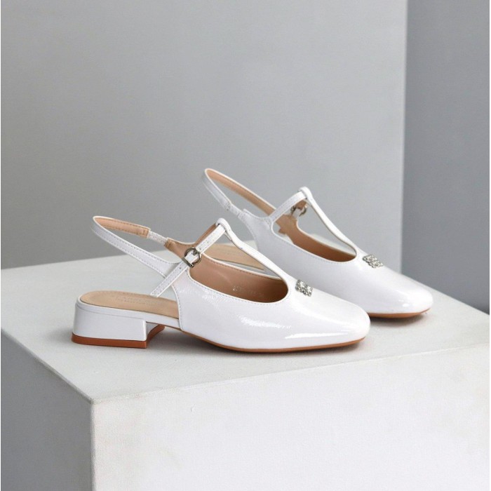 Туфлі жіночі еко-шкіра білі на 35.5,36,37,38,39р