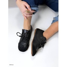 Кеди жіночі натуральна замша/шкіра колір: чорний на 36,37,38,39,40р.