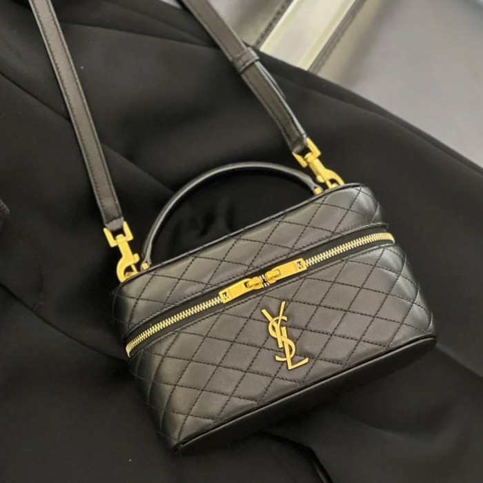 Сумка/валізка жіноча Лоран з натуральної шкіри Преміум люкс Чорна