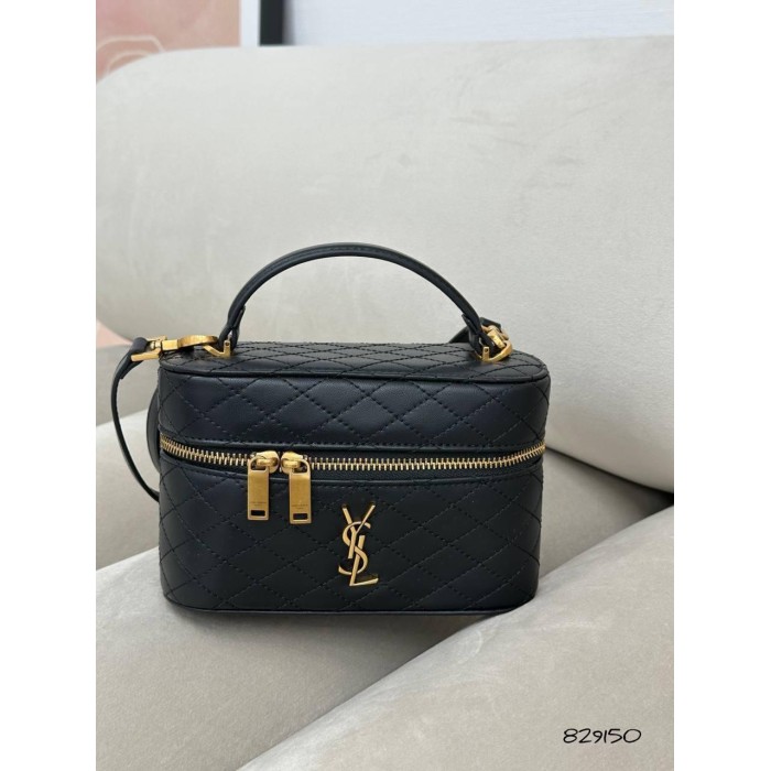 Сумка/валізка жіноча Лоран з натуральної шкіри Преміум люкс Чорна